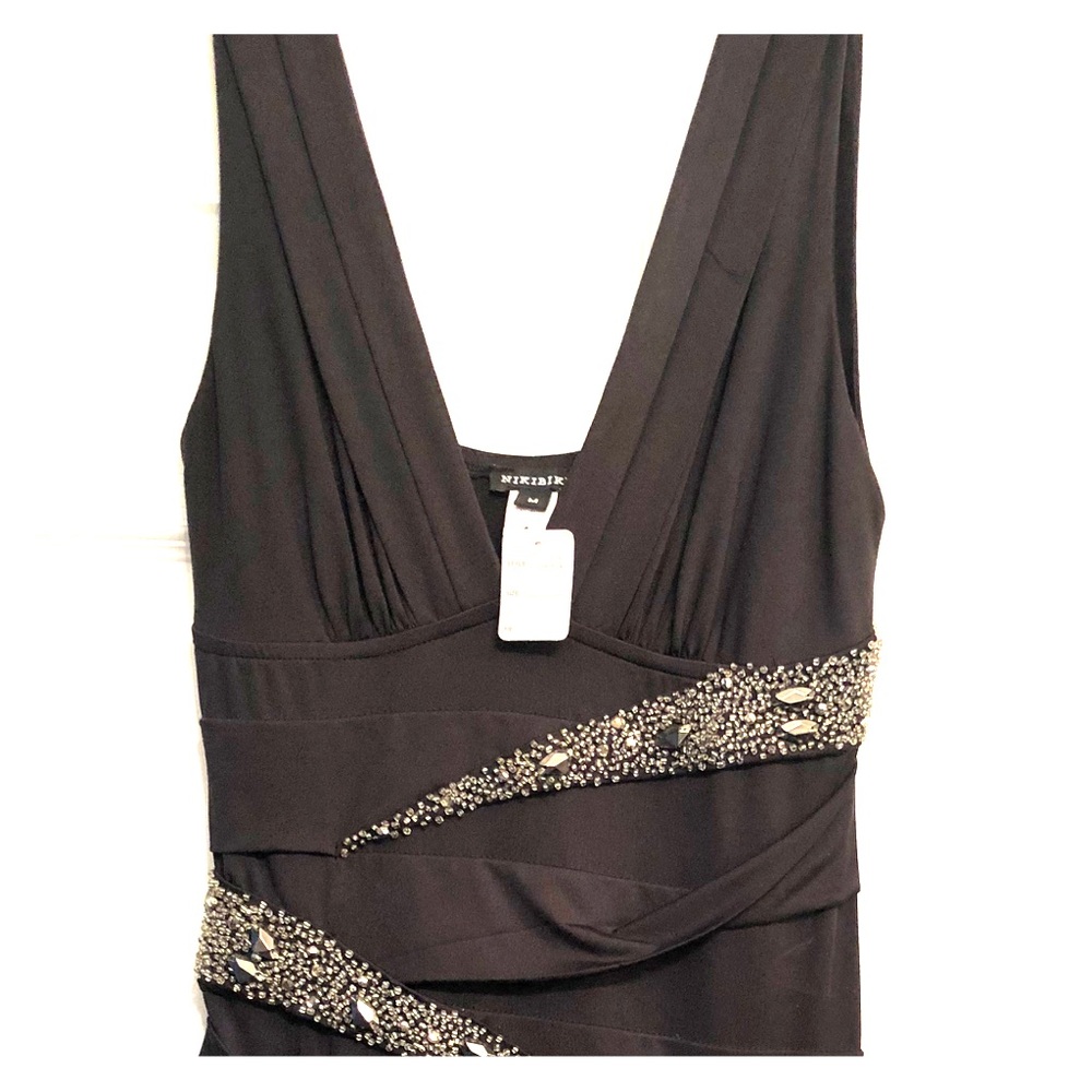 Formal Beaded Mini Dress